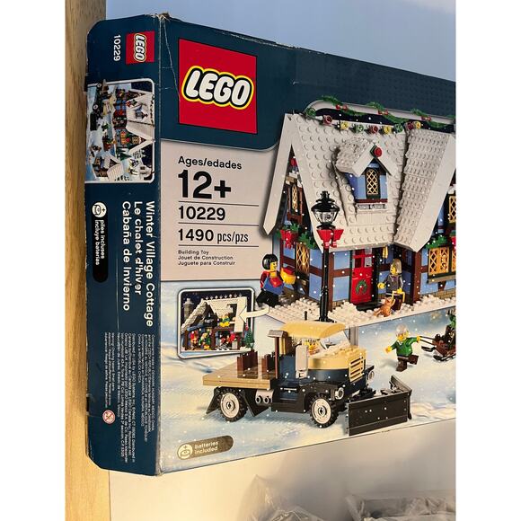 LEGO Creator 10229  Winter Village Cottage New Retired Vintage Open Box Holiday - Picture 5 of 16